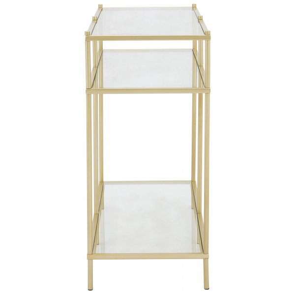 Tiffany Inca Avlastningsbord 107 x 38 cm - Mässing Tiffany Inca Avlastningsbord 107 x 38 cm - Mässing