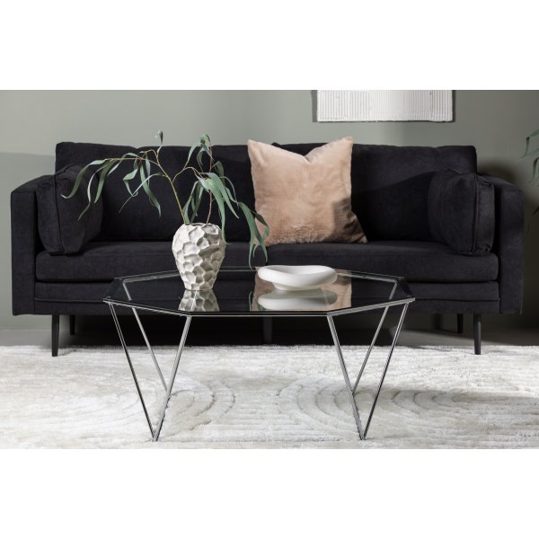 Table basse Österlen 100 x 100 cm - Argent Table basse Österlen 100 x 100 cm - Argent