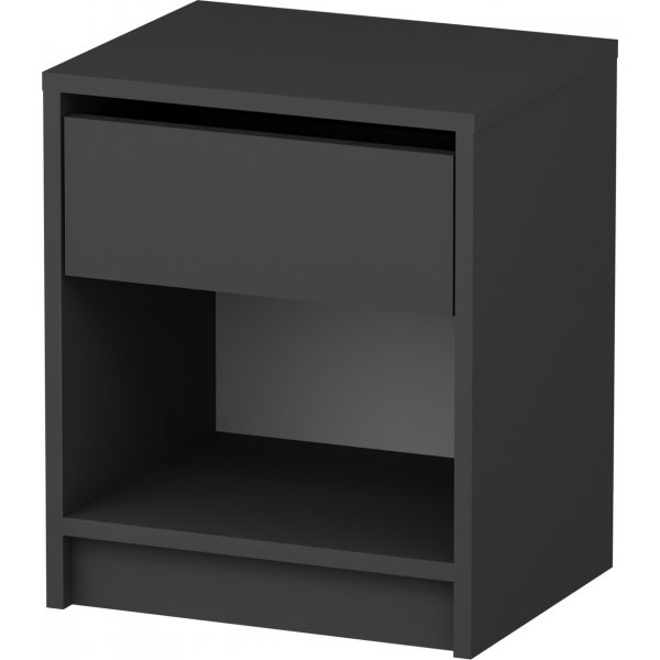 Cedrus sngbord - Antracit