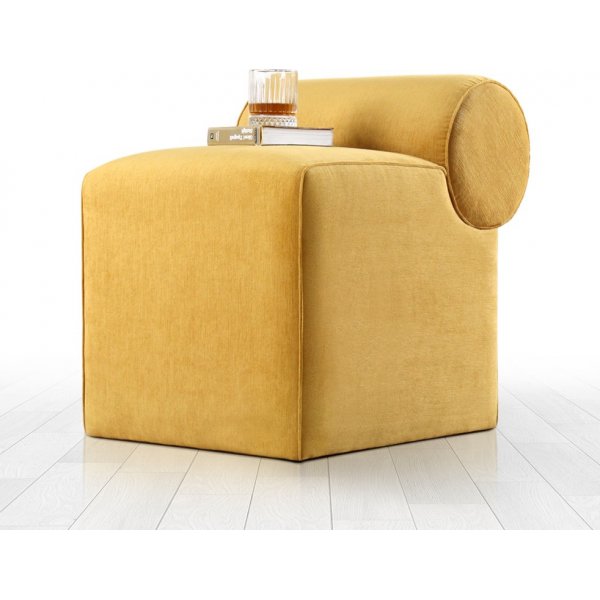 Linburg sittpuff - Gul Linburg sittpuff - Gul