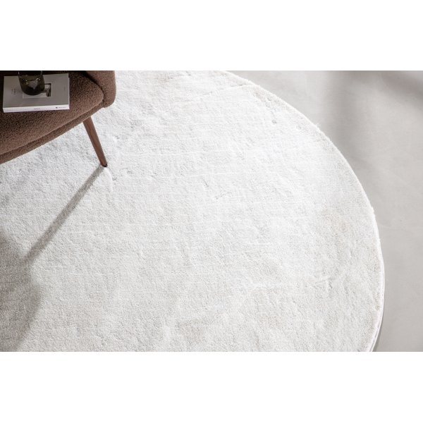 Lawson matta - Vit viskos-look Lawson matta - Vit viskos-look