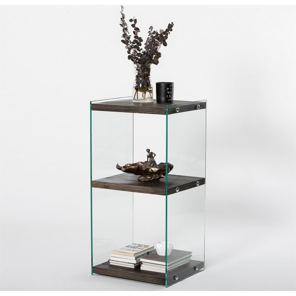 Aqua lg bokhylla - Antracit