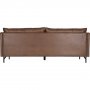 Harpan 3-sits Soffa i brun vintage - Soffa 223 cm