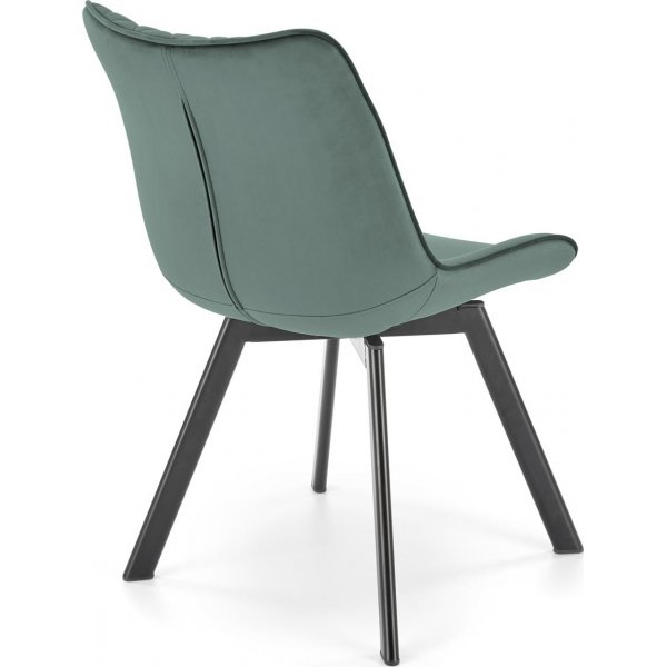 Chaise de salle  manger Cadeira 520 - Vert fonc