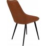 Chaise de salle  manger Louis - Marron