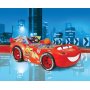 Lit bb voiture rallye McQueen 90 x 180 cm