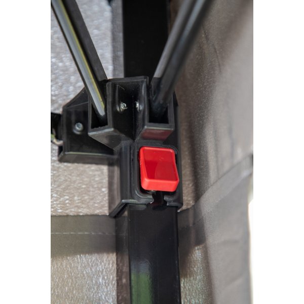 Easy Up pergola - Brun/Vit