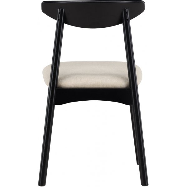 Ven matstol - Svart