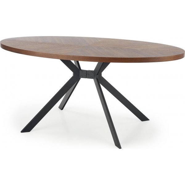 Table à manger Tessin - Noyer/noir Table à manger Tessin - Noyer/noir