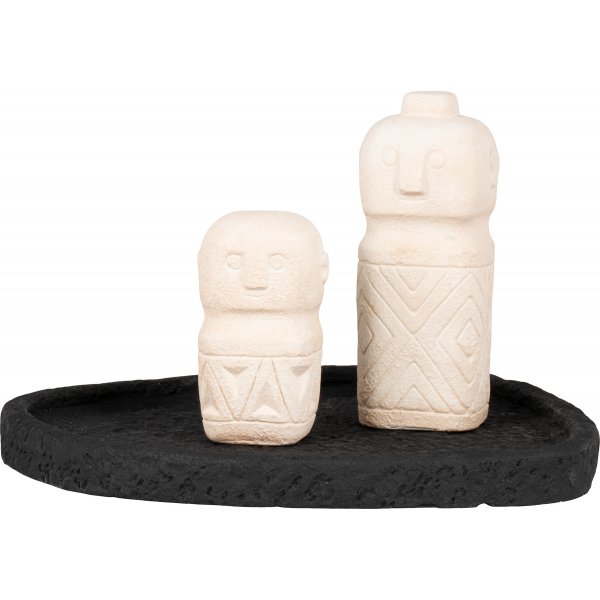 Plateau Maison Nordique Noir