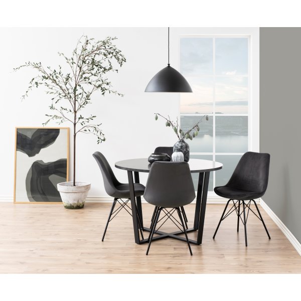 Eris eetkamerstoel - Donkergrijs