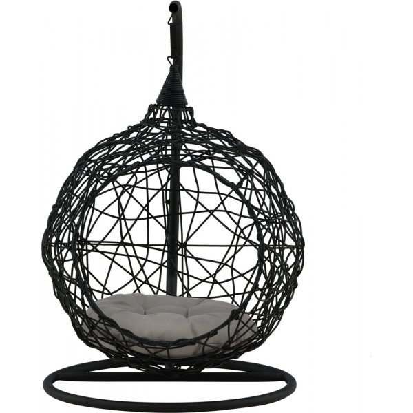 Lexi hngstol - Svart/Mrkgr