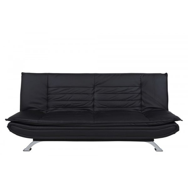 Faith bddsoffa svart konstlder