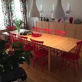 Kundbild Pinnstol Karl-Oskar - Röd: En vacker och prisvärd produkt som...