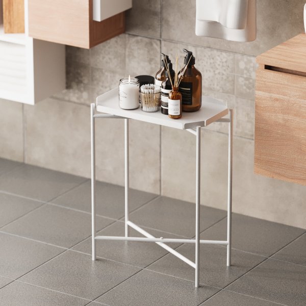 Table basse Vela 40 x 26 cm - Blanc Table basse Vela 40 x 26 cm - Blanc