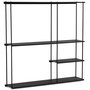 Elliot hylla i plt B60 cm - Svart