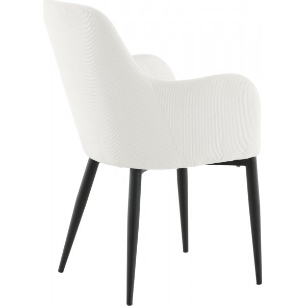 Chaise de salle  manger confort - Blanc