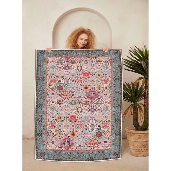 Wooson 91 matta 160 x 230 cm - Flerfrgad