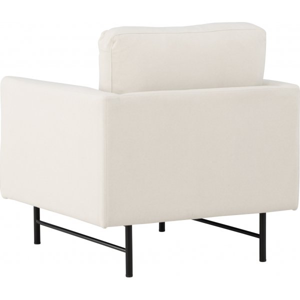 Sky fåtölj - Vit/svart Sky fåtölj - Vit/svart