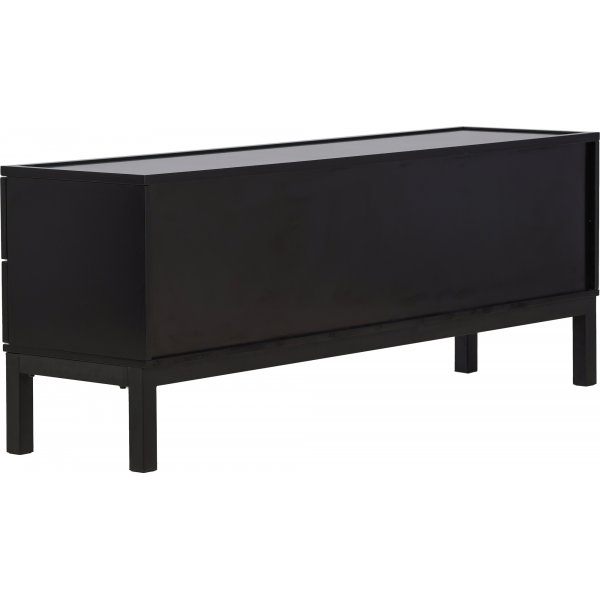 Alcoa TV-bänk 150 cm - Svart Alcoa TV-bänk 150 cm - Svart