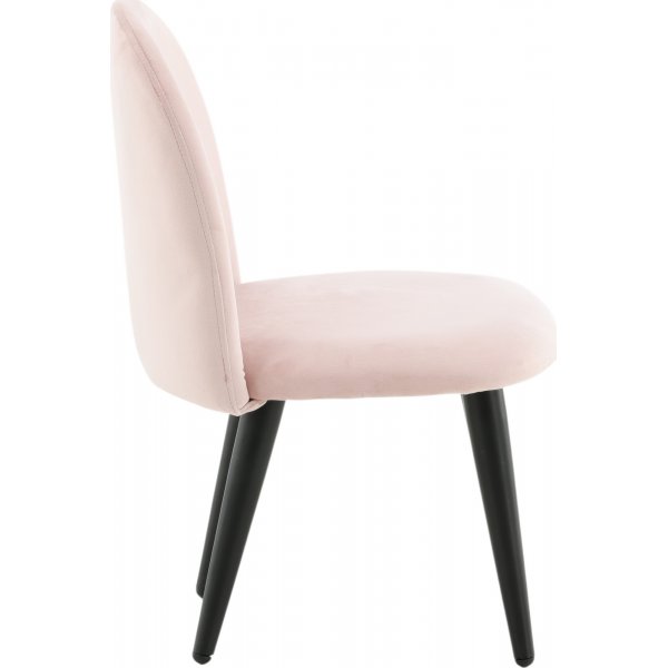 Alice matstol XXS - Rosa sammet Alice matstol XXS - Rosa sammet