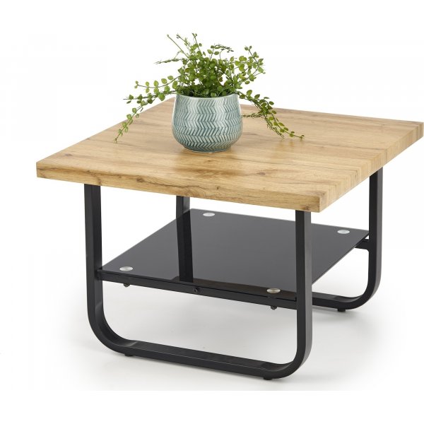 Table basse Thorn 65 x 65 cm - Chêne/noir Table basse Thorn 65 x 65 cm - Chêne/noir