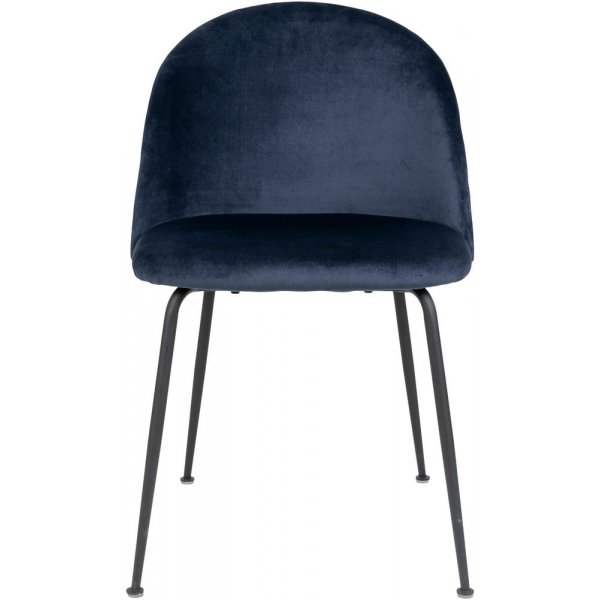 Chaise Geneve - Bleu/noir Chaise Geneve - Bleu/noir