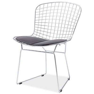 Carolina stol svart/krom 889 kr trendrum.se Spisestol krom