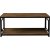 Table basse Kelvin 120 x 60 cm - Noyer/noir