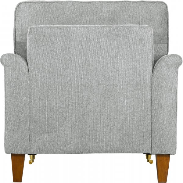 Fåtölj Howard i grått tyg Fåtölj Howard i grått tyg