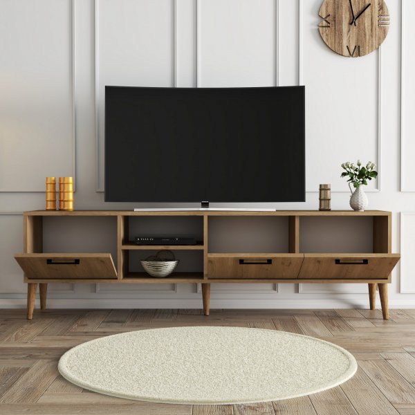 Meuble TV Exxen en chêne - 180 cm Meuble TV Exxen en chêne - 180 cm