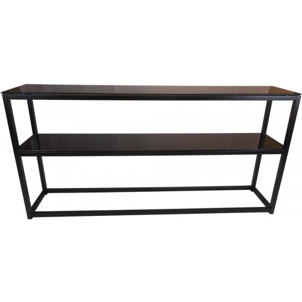 Console Pierre 160 x 30 cm - Noir Console Pierre 160 x 30 cm - Noir