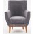 Fauteuil Gonca - Gris