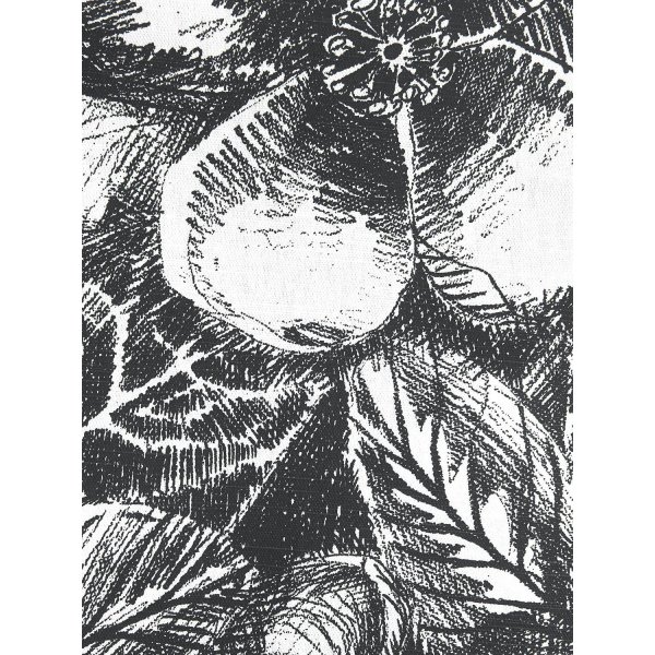 Toile Sonia 140 x 350 cm - Noir/blanc Toile Sonia 140 x 350 cm - Noir/blanc