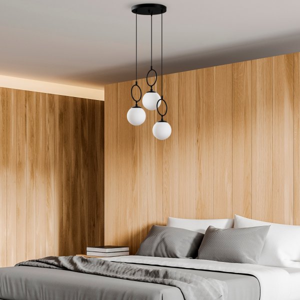 Plafonnier Ring 13435 - Noir