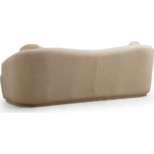 Canapé 3 places Ancona - Blanc crème Canapé 3 places Ancona - Blanc crème