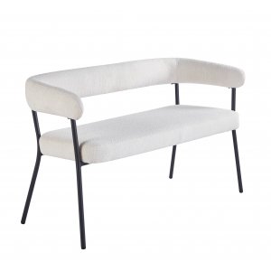 Wilma soffa 123 cm bred - Beige bouclè Wilma soffa 123 cm bred - Beige bouclè