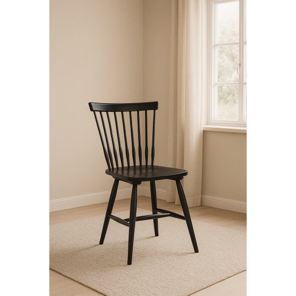 Pinnstol Tärnö - Svart Pinnstol Tärnö - Svart