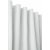 Rideau Colin Lot de 2 2 x 135 x 160 cm - Blanc cass