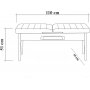Vina 1053 matgrupp - Furu/antracit