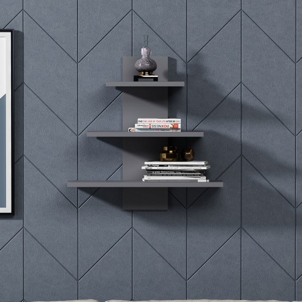 Ohio wandplank Antraciet