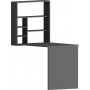 Sedir hrnskrivbord 59x90 cm - Antracit