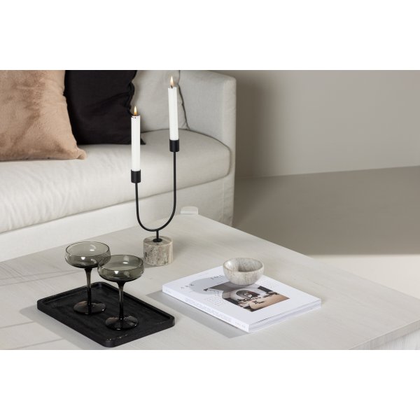 Table basse Rogaland 100 x 100 cm - Blanchi Table basse Rogaland 100 x 100 cm - Blanchi