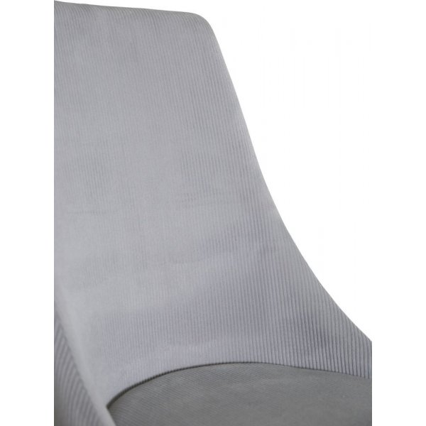 Laila matstol - Svart/ljusgrå manchester Laila matstol - Svart/ljusgrå manchester