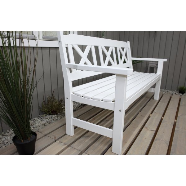 Ensemble de salle à manger d'extérieur Bolmen - Blanc Ensemble de salle à manger d'extérieur Bolmen - Blanc