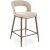 Barstol beige/valn�t sitth�jd 65 cm - Pelican + Textilv�rd f�r m�bler