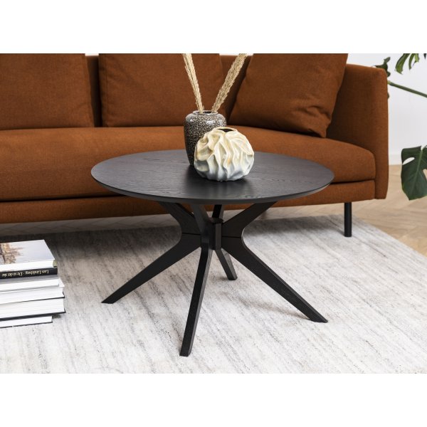 Table basse Duncan Ø80 cm - Noir Table basse Duncan Ø80 cm - Noir