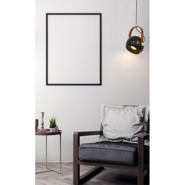 Plafonnier Bow - Noir/laiton mat Plafonnier Bow - Noir/laiton mat