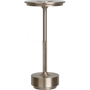 Lampe de table LED rechargeable Lyneham - Argent