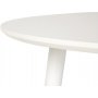 Carisma runt matbord 110 cm hgtryckslaminat - Vit